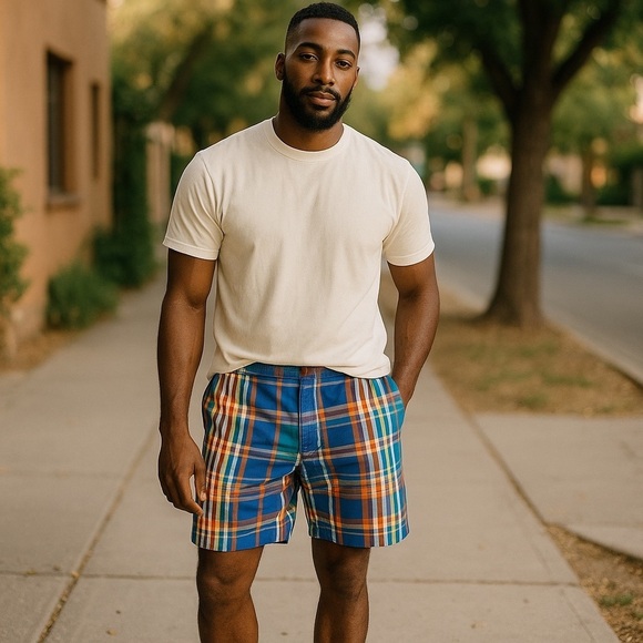 Polo Ralph Lauren Other - Polo Ralph Lauren Colorful Plaid Shorts Golf Preppy Dopamine Y2K Vacay Americana